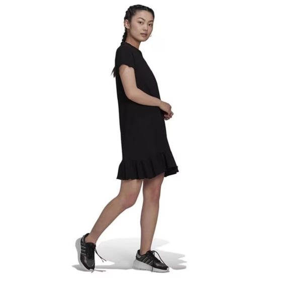 Adidas frill tshirt dress - Picture 4 of 9